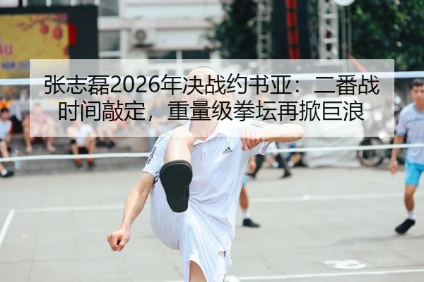 张志磊2026年决战约书亚：二番战时间敲定，重量级拳坛再掀巨浪